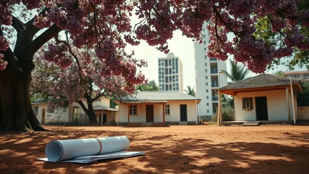 Foto original gerada para a matéria: Mercado Imobiliário de Goiânia: 104 novos lançamentos marcam transformação urbana