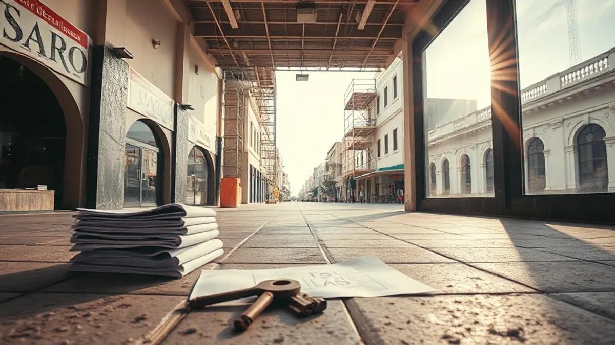 Foto original gerada para a matéria: Reestruturação das Casas Bahia: O que muda no varejo e no setor imobiliário
