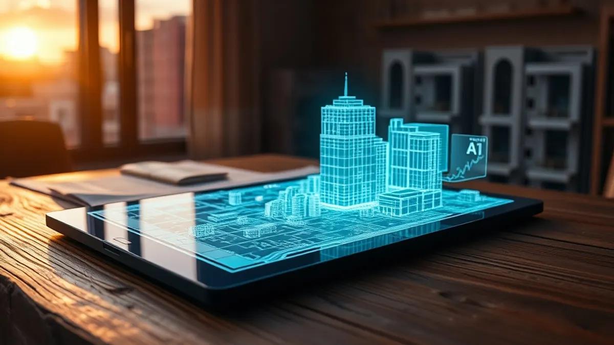 Foto original gerada para a matéria: Inteligência Artificial transforma a busca por imóveis em Goiânia