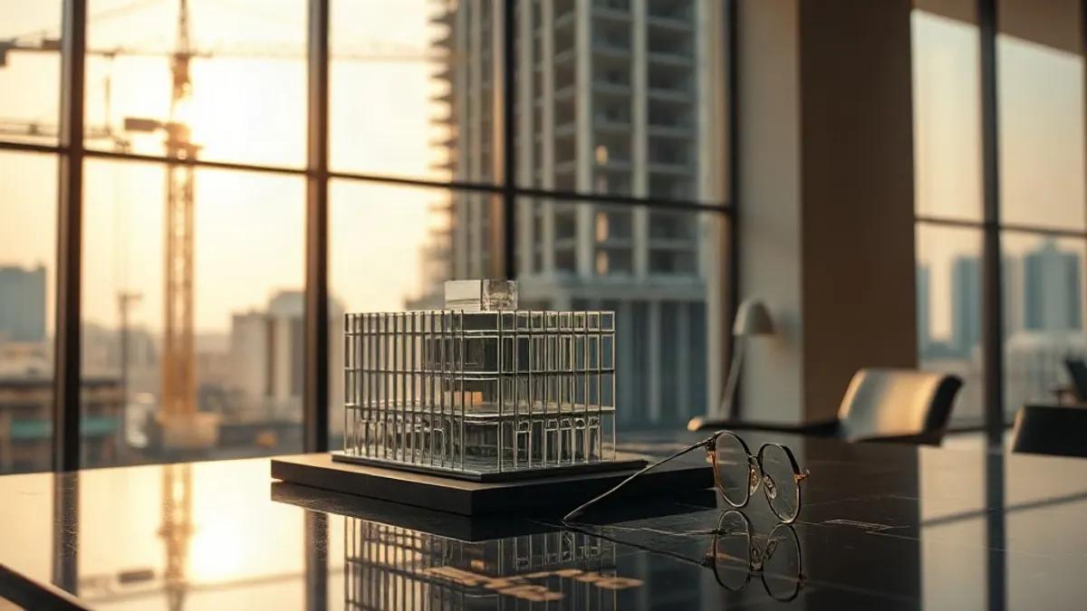 Foto original gerada para a matéria: O que a movimentação dos fundos imobiliários ensina para quem investe em Goiânia