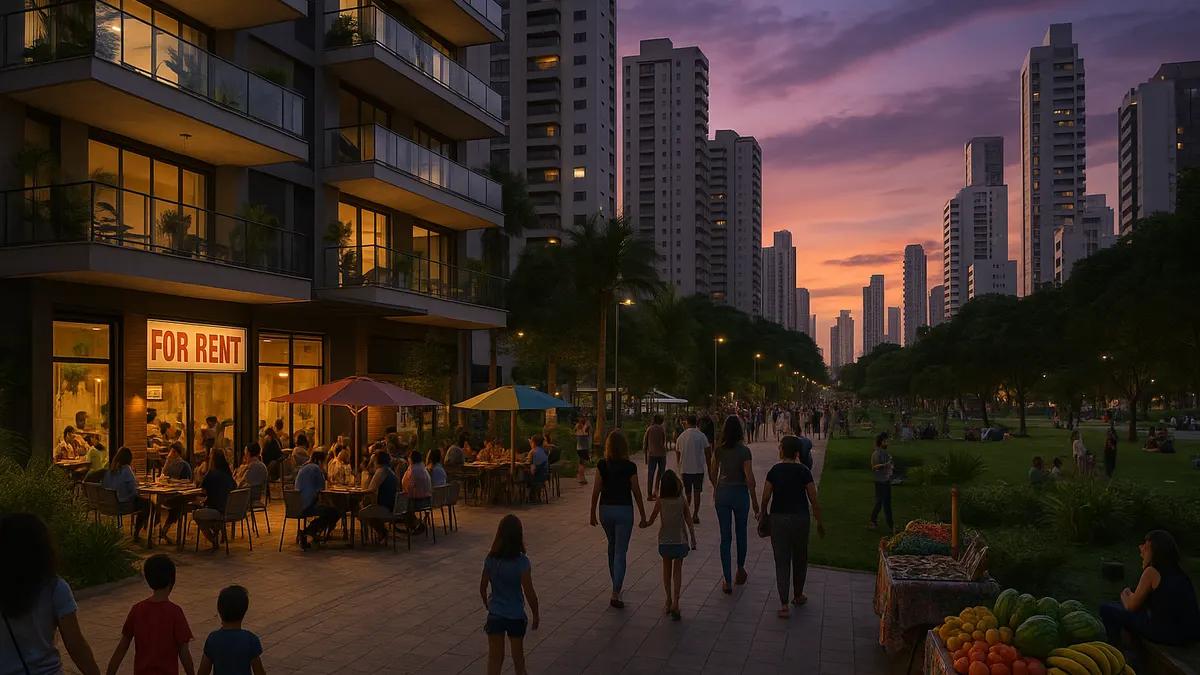 Foto original gerada para a matéria: Arquitetura de Container: O Futuro do Mercado Imobiliário em Goiânia