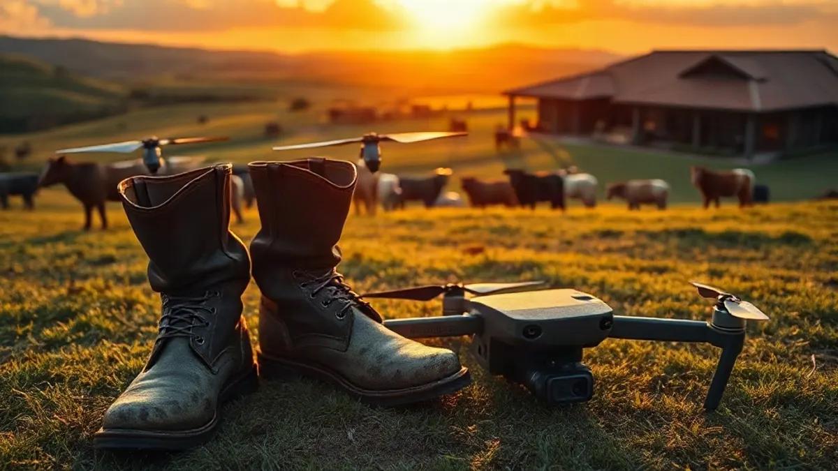 Foto original gerada para a matéria: Fazenda É o Amor: Como o mercado imobiliário rural se transforma em Goiás