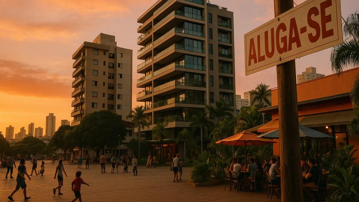 Foto original gerada para a matéria: Expectativas otimistas do setor imobiliário em Goiânia: o que isso significa para você
