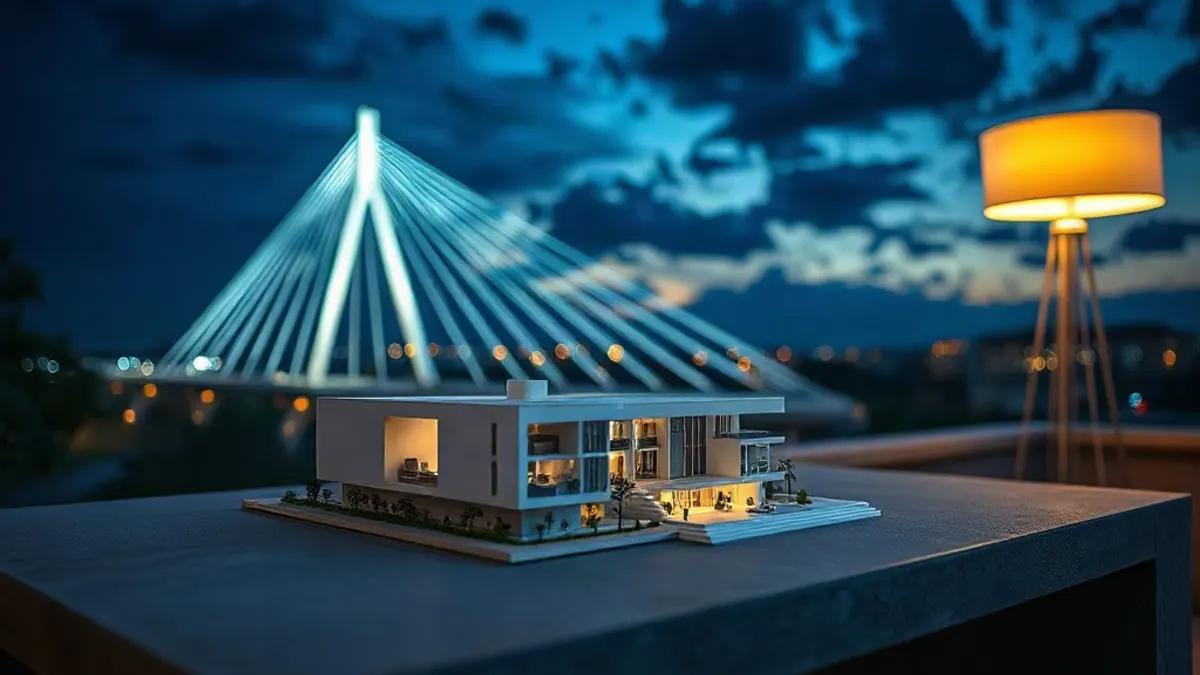 Foto original gerada para a matéria: O novo refúgio residencial a 15 minutos da Ponte JK em Brasília