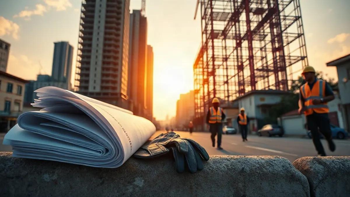 Foto original gerada para a matéria: Impactos da Mudança no Mercado Imobiliário: O que Goiânia tem a aprender