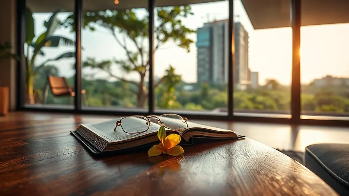 Foto original gerada para a matéria: Investir em Imóveis em Goiânia: O Equilíbrio entre Patrimônio e Felicidade