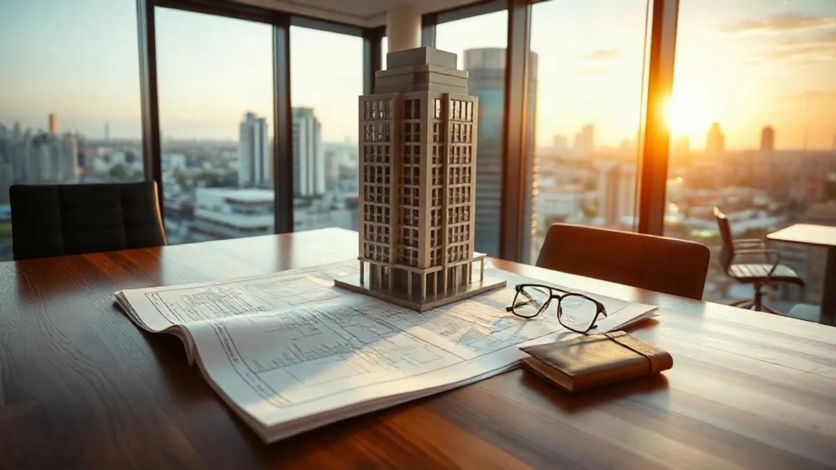 Foto original gerada para a matéria: Mercado Imobiliário em Goiânia: Como a Estratégia Vence a Emoção nos Investimentos