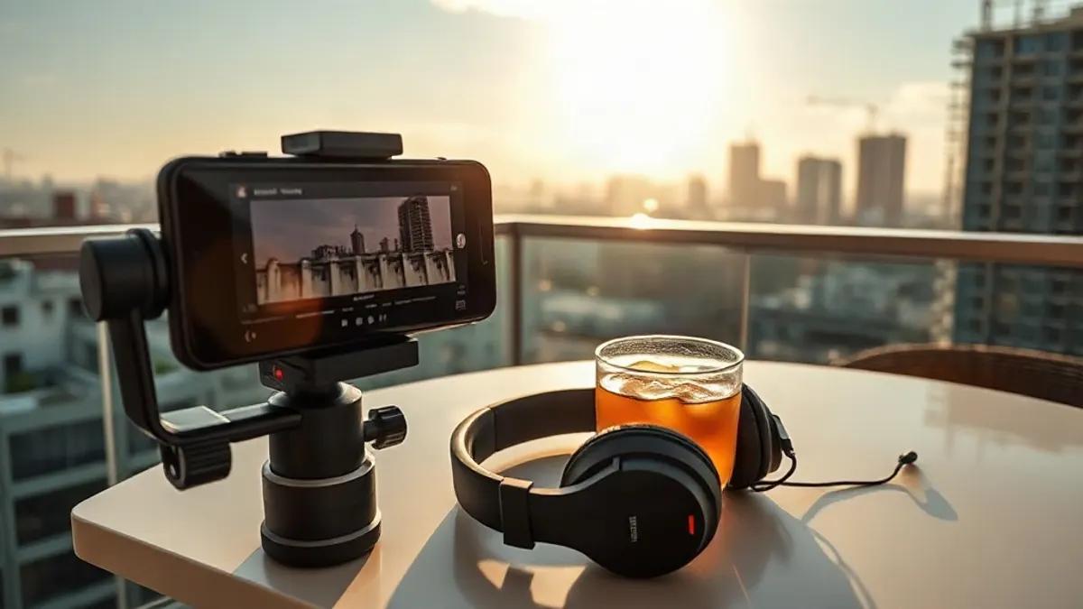 Foto original gerada para a matéria: Newsfluencers: Como a nova forma de informar impacta o mercado imobiliário em Goiânia