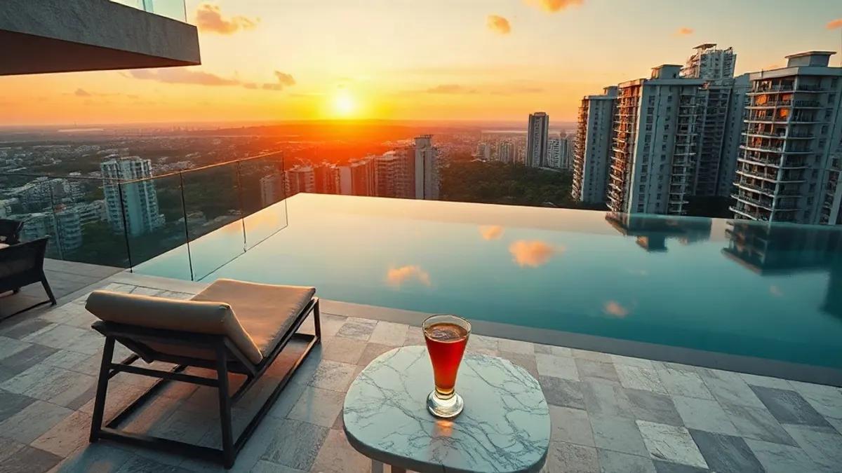 Foto original gerada para a matéria: Mercado de Luxo em Goiânia: O que a venda recorde no Marista revela para investidores