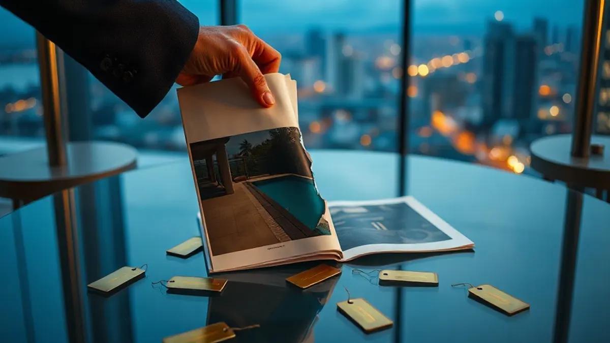 Foto original gerada para a matéria: O que a desvalorização de mansões de luxo ensina para quem investe em Goiânia