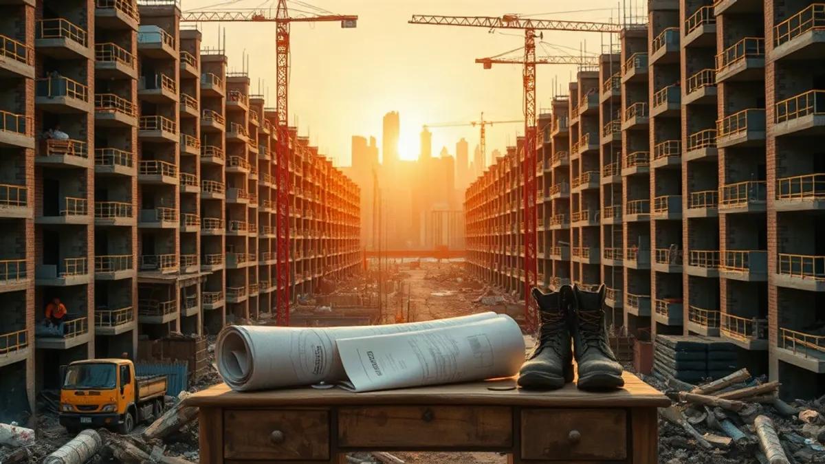 Foto original gerada para a matéria: Mercado Imobiliário em SP: O Protagonismo da Habitação Econômica em 2026