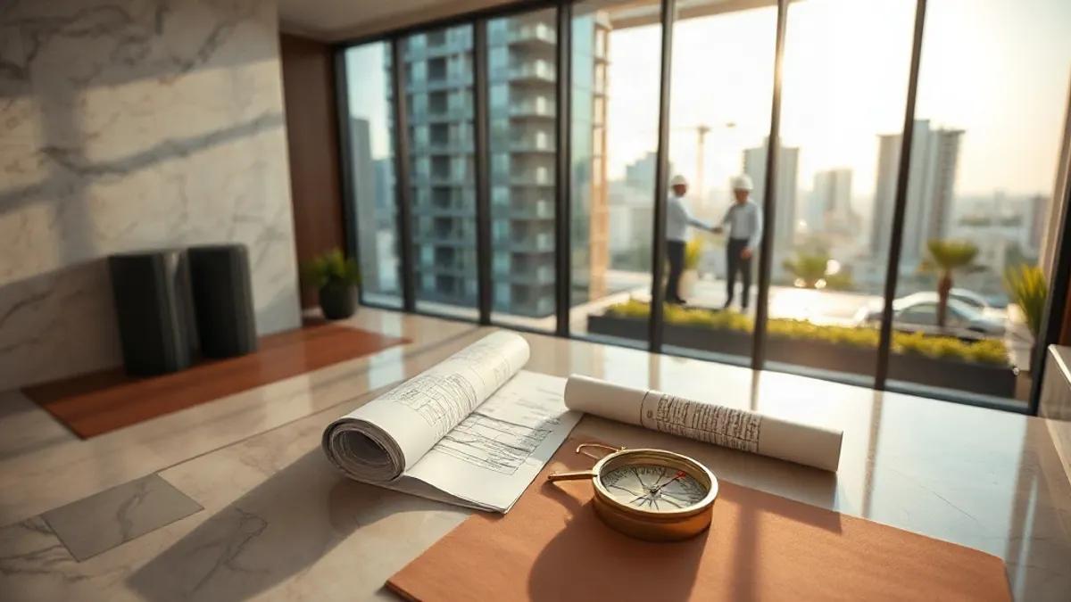Foto original gerada para a matéria: Mercado Imobiliário em Goiânia: O Que a Chegada de Novas Incorporadoras Significa