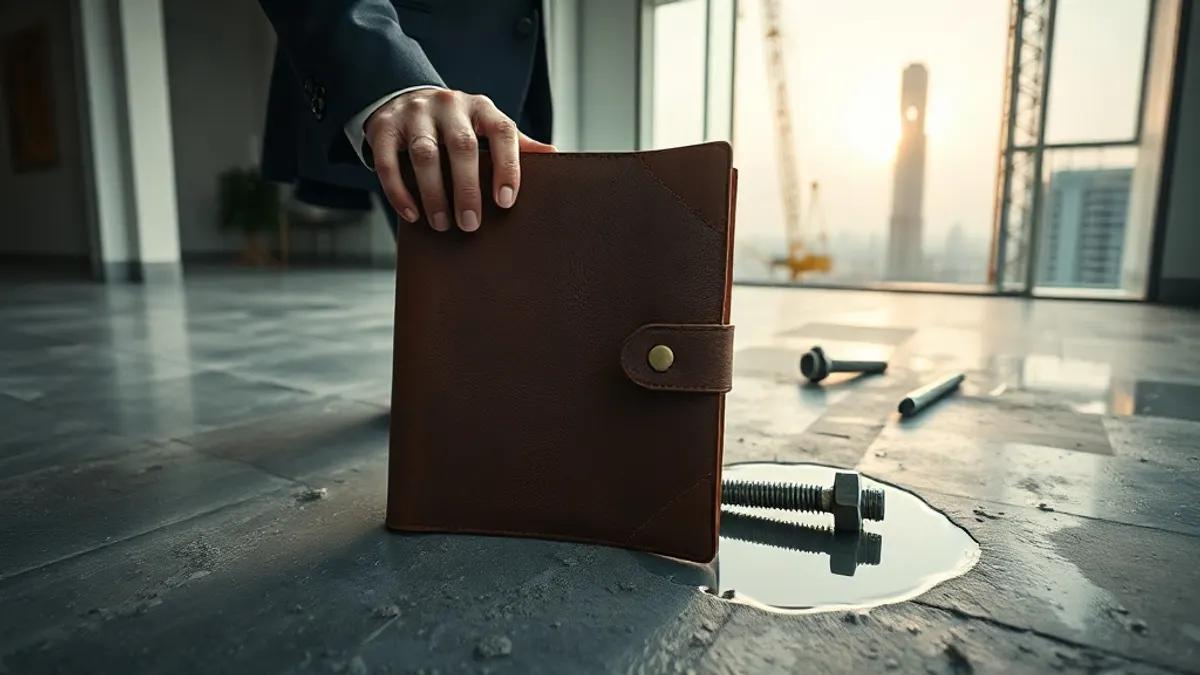Foto original gerada para a matéria: Crise da Apex Partners: O que investidores imobiliários em Goiânia devem observar