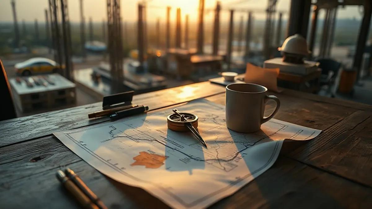Foto original gerada para a matéria: Mercado Imobiliário: O que o novo alerta financeiro significa para Goiânia?