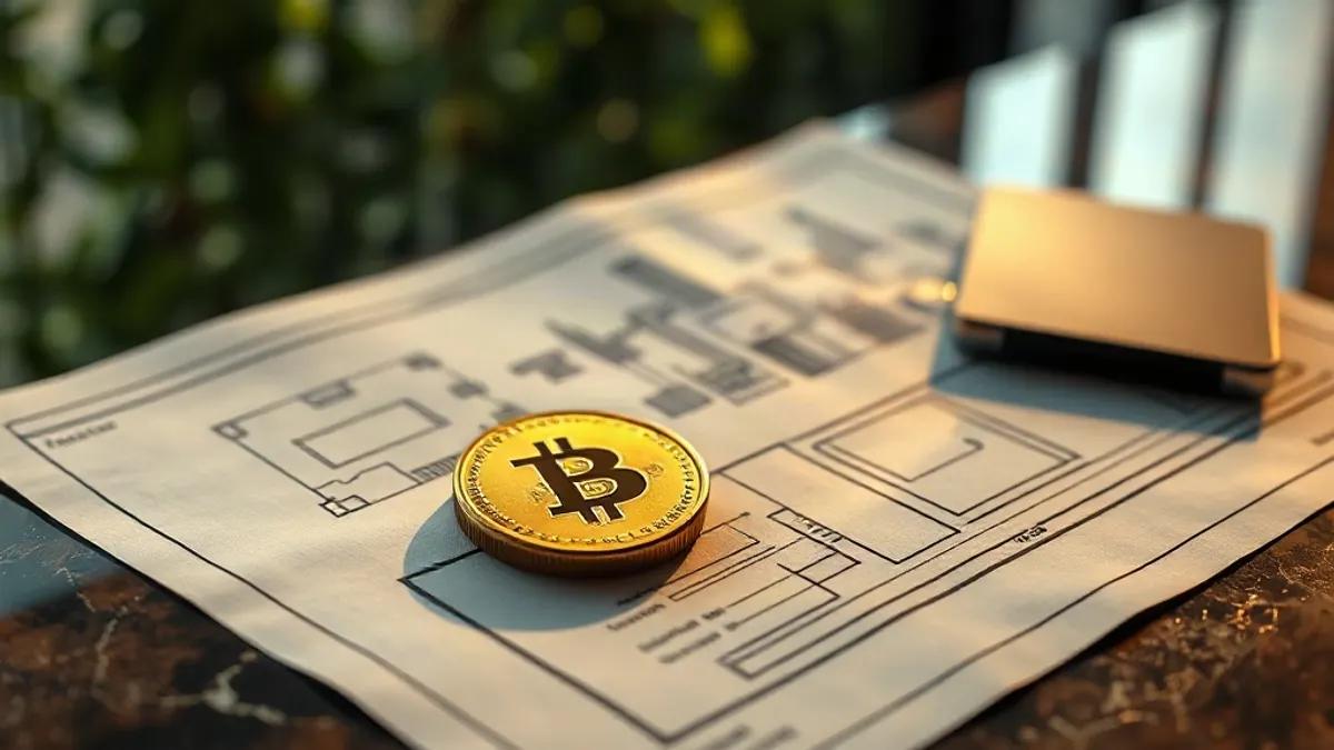 Foto original gerada para a matéria: Bitcoin em alta: como o mercado financeiro impacta seus investimentos em Goiânia