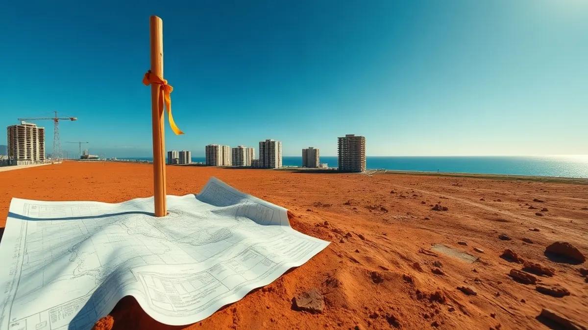 Foto original gerada para a matéria: Por que os terrenos vazios na Bahia revelam o futuro do mercado imobiliário