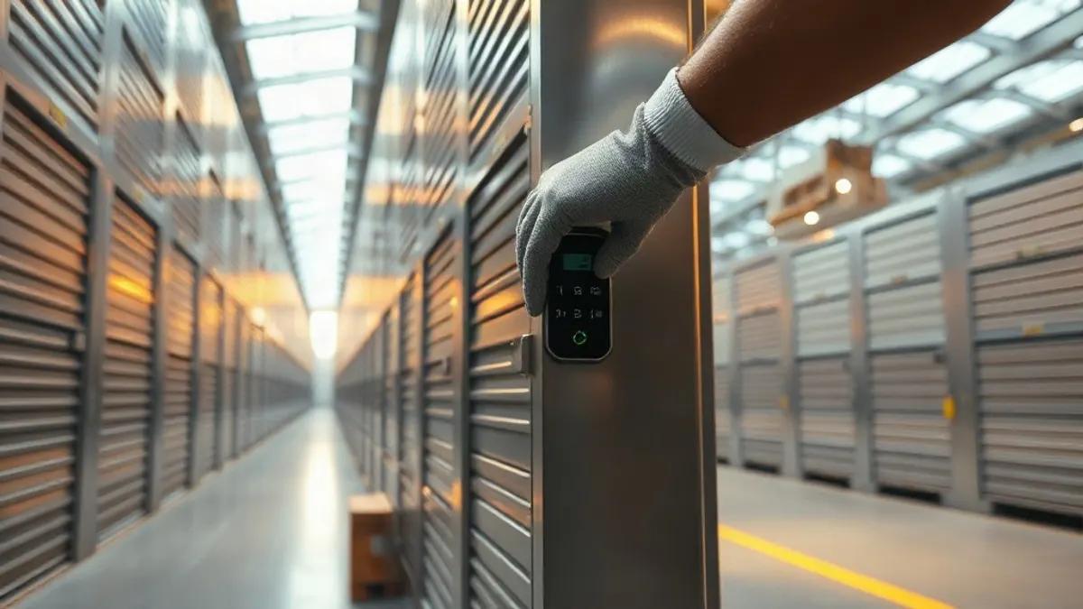 Foto original gerada para a matéria: Self Storage: O que o mercado global ensina para quem investe em imóveis em Goiânia