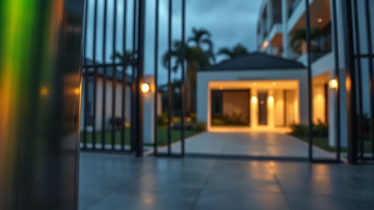 Foto original gerada para a matéria: Segurança em Condomínios: O Que o Caso no Setor Grajaú Ensina a Quem Investe em Goiânia