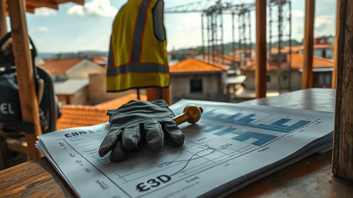 Foto original gerada para a matéria: Como o cenário econômico dos EUA e Brasil impacta o mercado imobiliário em Goiânia