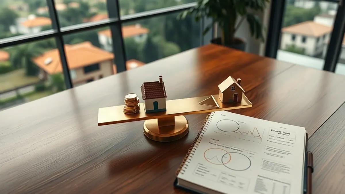 Foto original gerada para a matéria: Autocontrole Financeiro: O Segredo para Investir em Imóveis em Goiânia