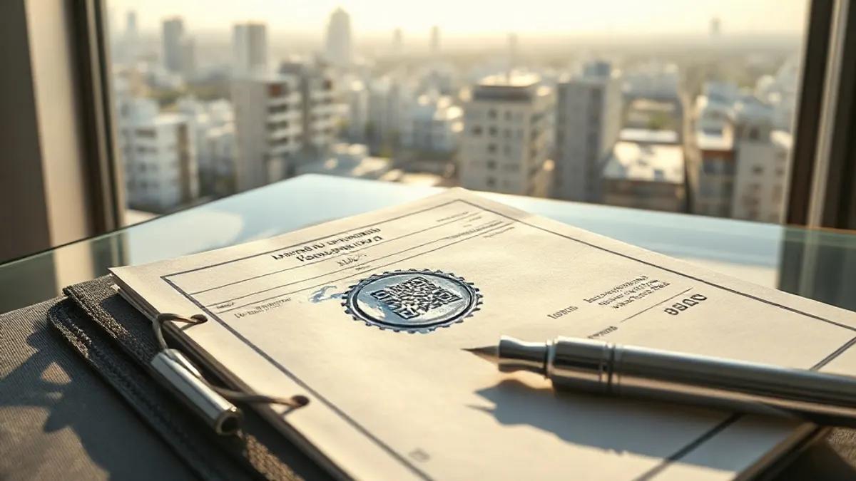 Foto original gerada para a matéria: Registros de Imóveis Padronizados: O que muda para quem compra em Goiânia