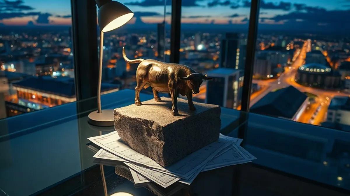 Foto original gerada para a matéria: Mercado Imobiliário em Goiânia: Como a Instabilidade Econômica Afeta seu Patrimônio
