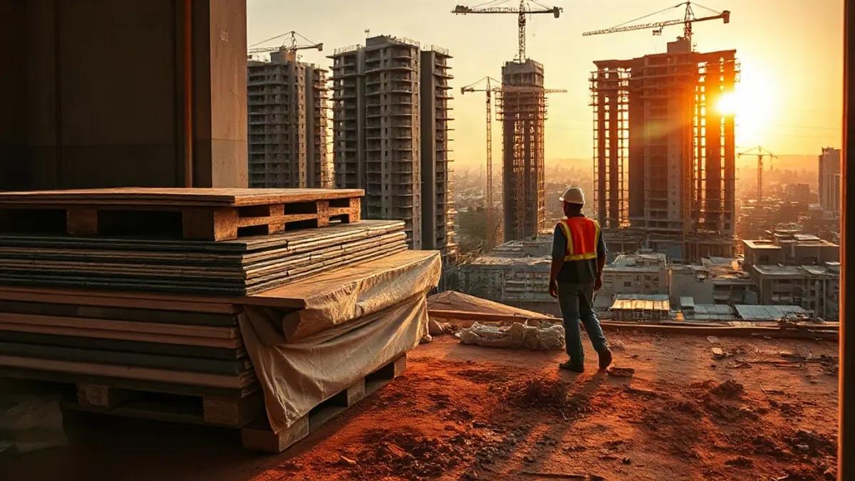 Foto original gerada para a matéria: O que a crise da Lowe’s nos EUA ensina para o mercado imobiliário em Goiânia