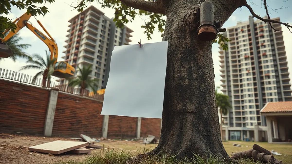 Foto original gerada para a matéria: Desapropriação e Valor de Mercado: O que o dono de imóvel em Goiânia precisa saber