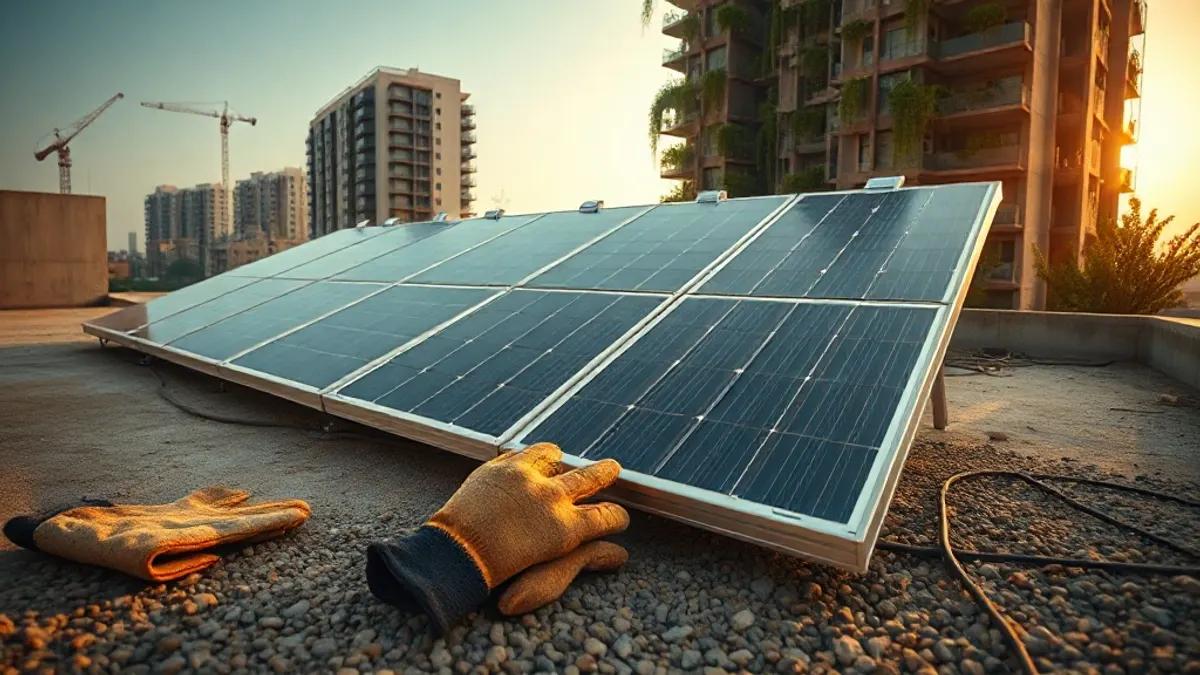Foto original gerada para a matéria: Sustentabilidade em Goiânia: Como a nova política energética valoriza seu imóvel