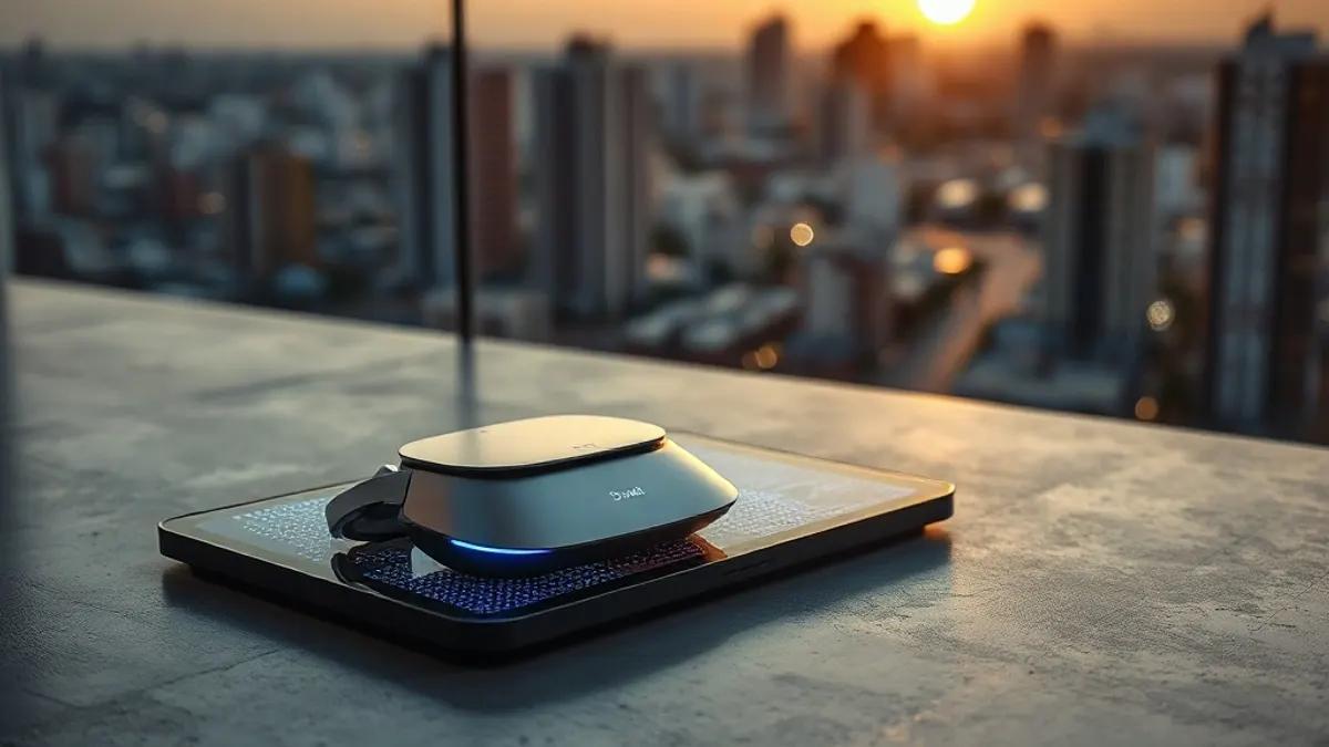 Foto original gerada para a matéria: Tecnologia na Locação: Como o Mercado Imobiliário em Goiânia está se Transformando