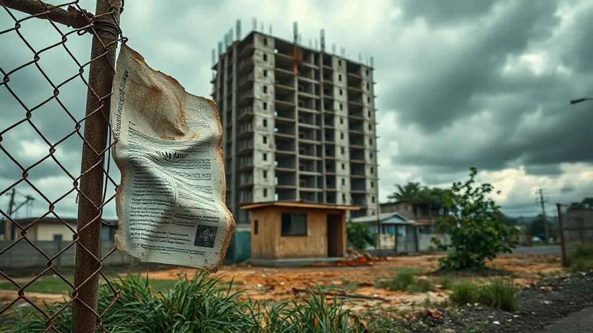 Foto original gerada para a matéria: Crédito Bancário e Imóveis em Goiânia: Como a Inadimplência Afeta seu Bolso