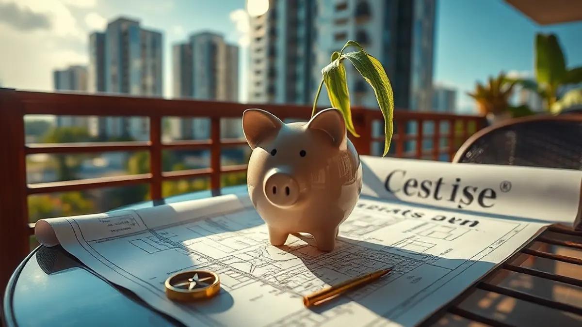 Foto original gerada para a matéria: Abono Salarial em Goiânia: Como usar o extra para investir no seu imóvel