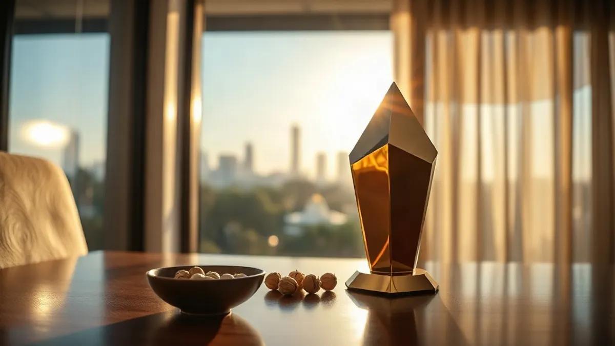 Foto original gerada para a matéria: Prêmio Master Imobiliário: O que a inovação nacional ensina ao mercado de Goiânia