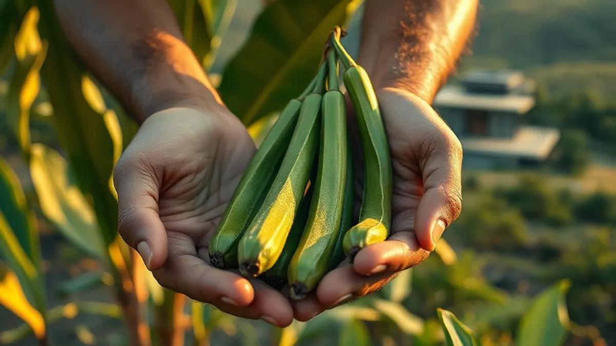 Foto original gerada para a matéria: Ouro do Cerrado: Como a Baunilha Valoriza Terras em Goiás e Atrai Investidores