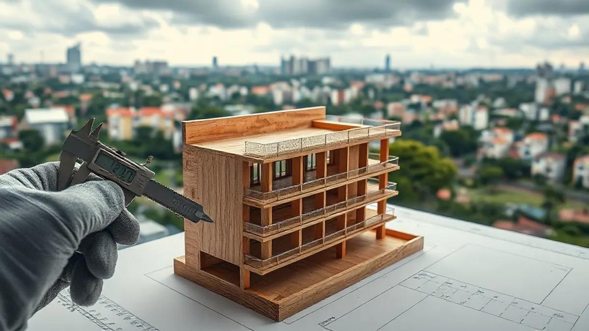 Foto original gerada para a matéria: Construção em Madeira: O Futuro Chega ao Mercado Imobiliário de Goiânia?