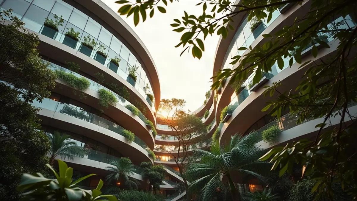 Foto original gerada para a matéria: Edifício Puro: Luxo e natureza se encontram em Curitiba