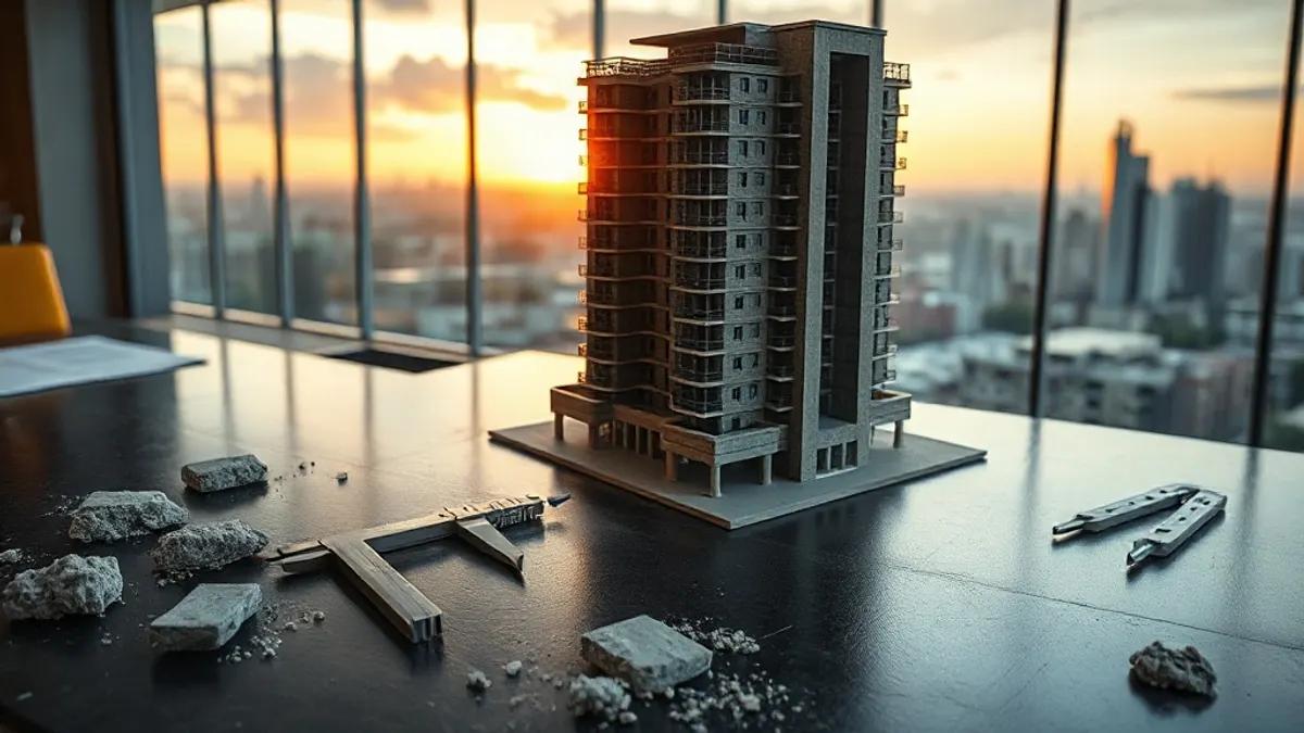 Foto original gerada para a matéria: Mercado Imobiliário em Goiânia: O que a força das incorporadoras significa para você