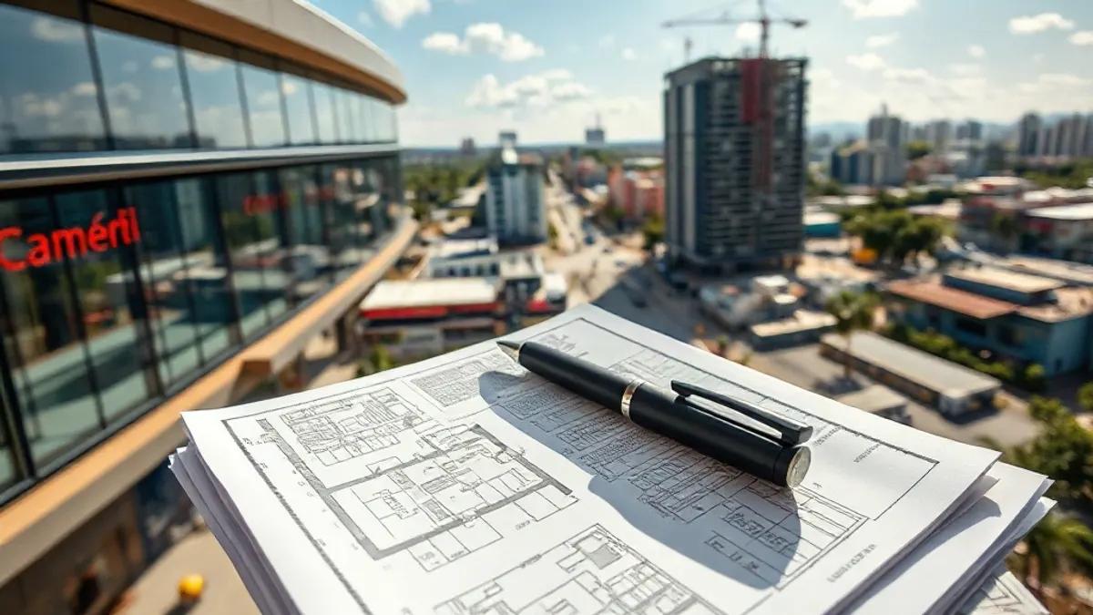 Foto original gerada para a matéria: Varejo em alta: Como o faturamento bilionário impacta o mercado imobiliário em Goiânia