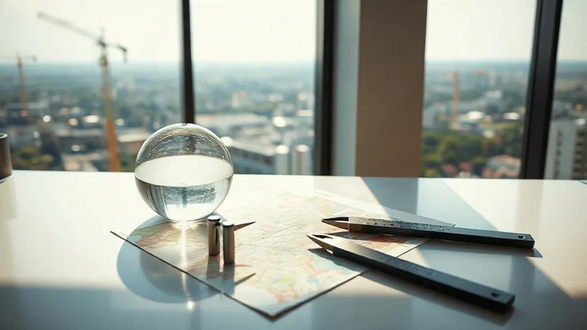 Foto original gerada para a matéria: Tendências Imobiliárias 2025: O Que Muda para Quem Investe em Goiânia