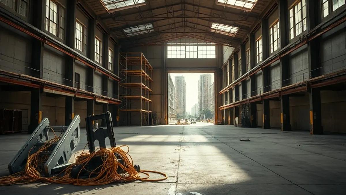 Foto original gerada para a matéria: Crise nas Casas Bahia: O que a reestruturação da gigante ensina ao mercado imobiliário