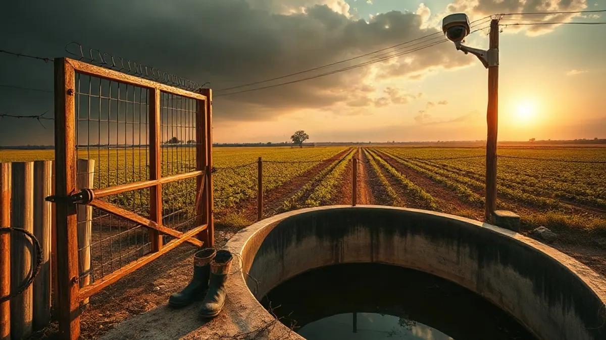 Foto original gerada para a matéria: Segurança em Propriedades Rurais: Lições Após Tragédia em Rio Verde, Goiás