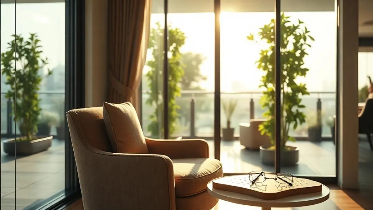Foto original gerada para a matéria: Senior Living: A Nova Tendência de Moradia que Chega Forte ao Mercado Imobiliário
