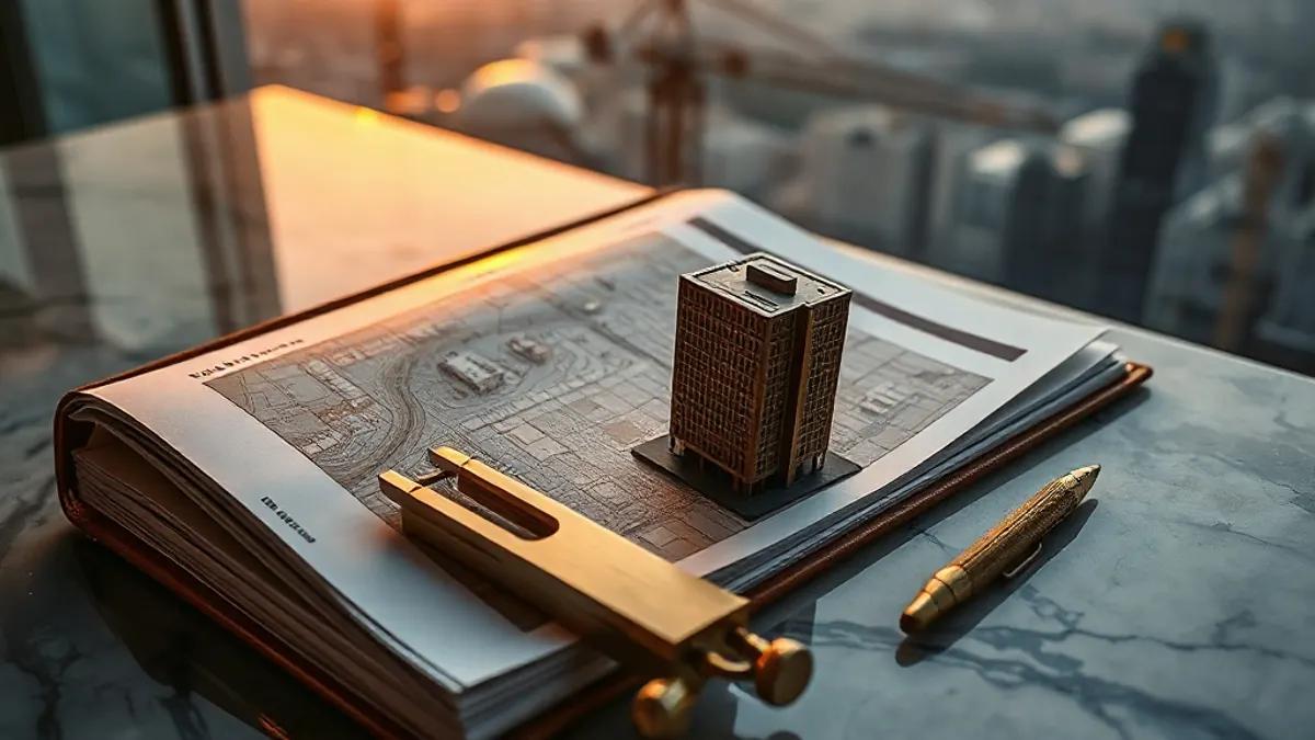 Foto original gerada para a matéria: O que o mercado de luxo europeu ensina sobre investir em imóveis em Goiânia