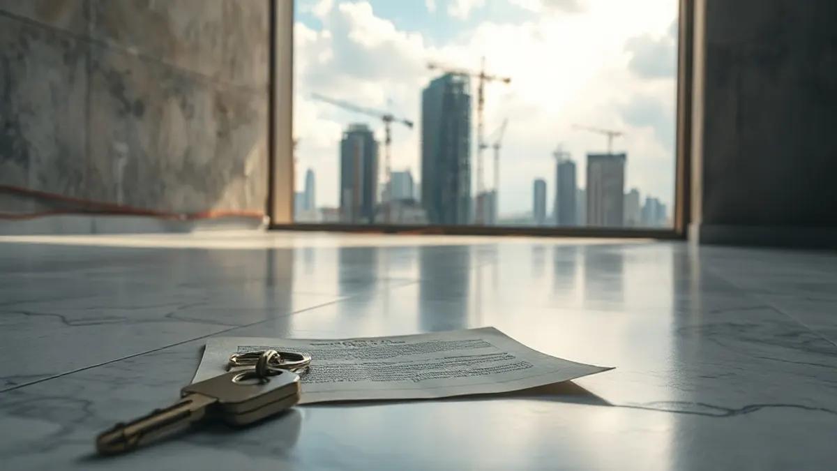 Foto original gerada para a matéria: Crédito imobiliário em Goiânia: o que a inadimplência diz sobre o seu investimento