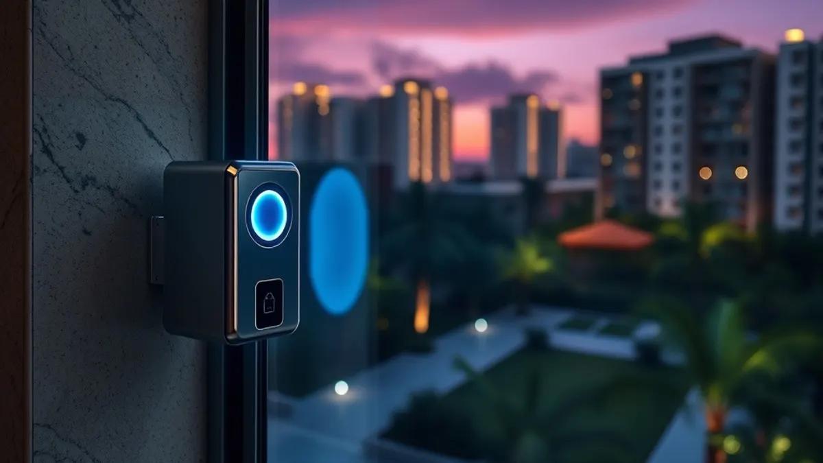 Foto original gerada para a matéria: Segurança e Valorização Imobiliária: Como o Cenário em Goiás Impacta seu Investimento