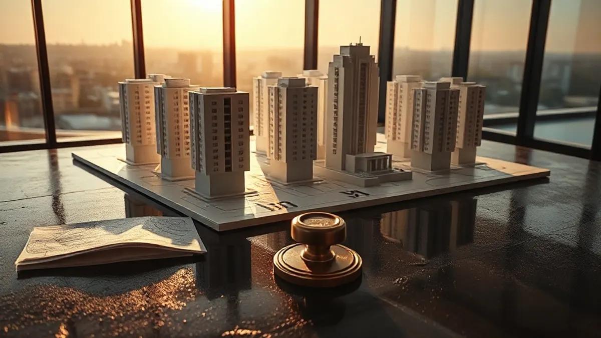 Foto original gerada para a matéria: Mercado Imobiliário em Goiânia: O que a união das grandes incorporadoras significa?