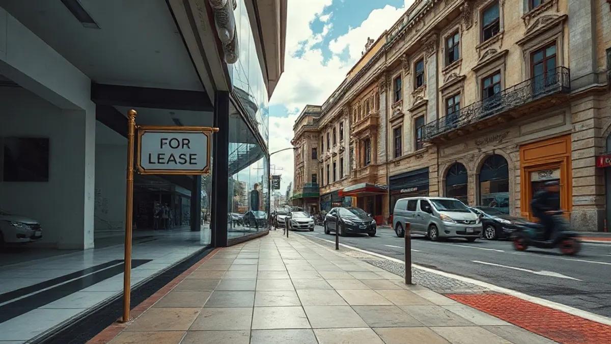 Foto original gerada para a matéria: Aluguel comercial em alta: como investir em salas e lojas em Goiânia
