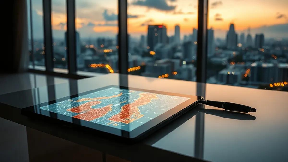 Foto original gerada para a matéria: CRM Imobiliário: Como a Tecnologia Agiliza seu Investimento em Goiânia