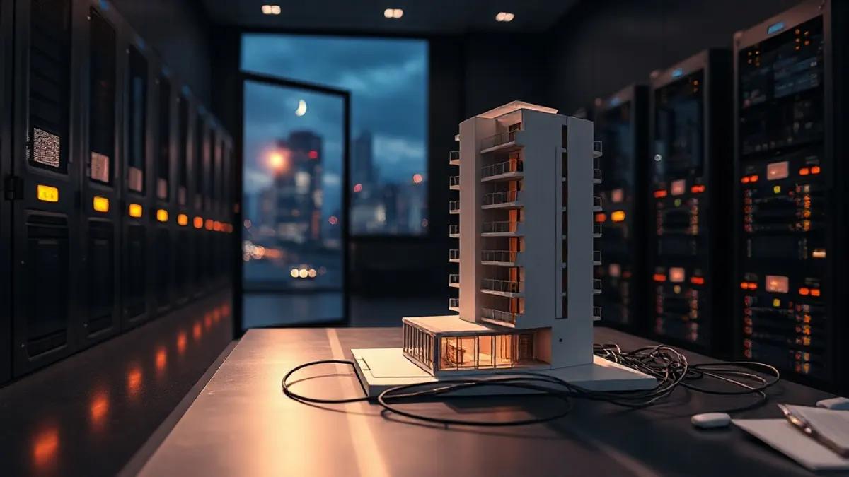 Foto original gerada para a matéria: O impacto das sanções digitais no mercado de tecnologia em Goiânia