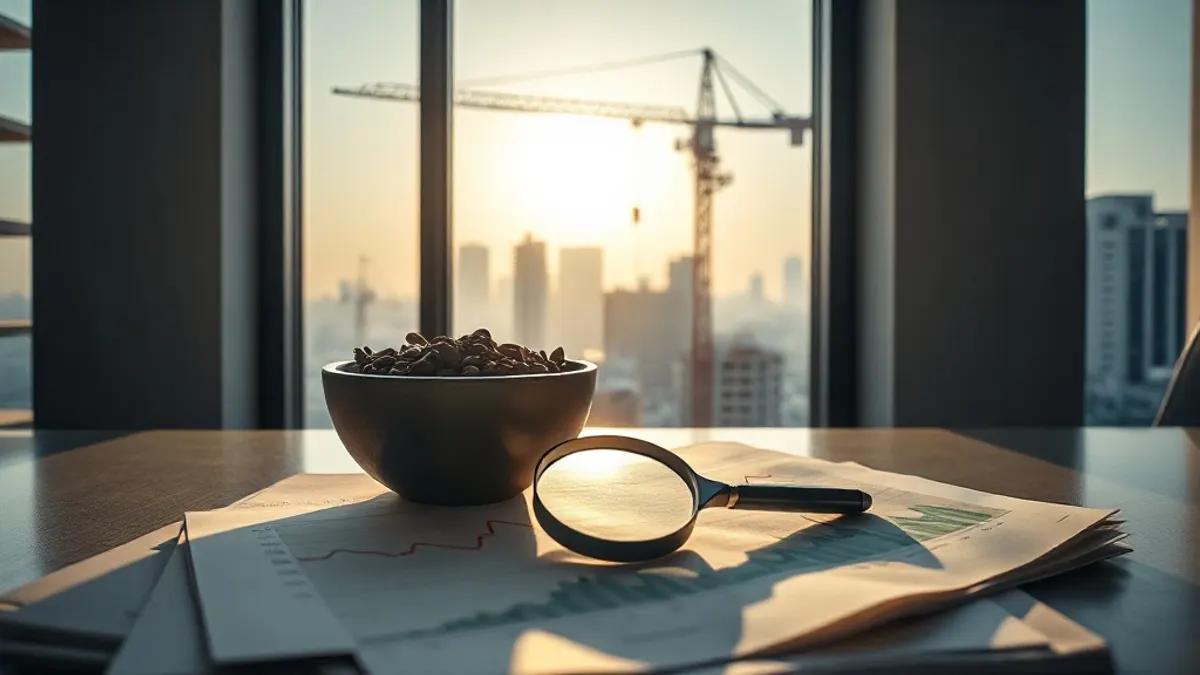 Foto original gerada para a matéria: Inflação e Mercado Imobiliário em Goiânia: O que você precisa saber hoje